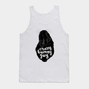 Crazy Bunny Guy Tank Top